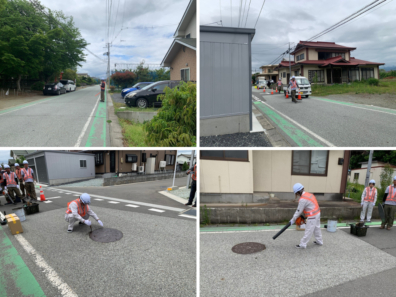 交通規制・清掃状況